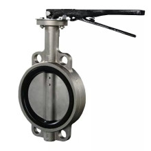 Wafer Type Stainless Steel Body Butterfly Valve